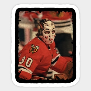 Murray Bannerman - Chicago Blackhawks, 1980 Sticker